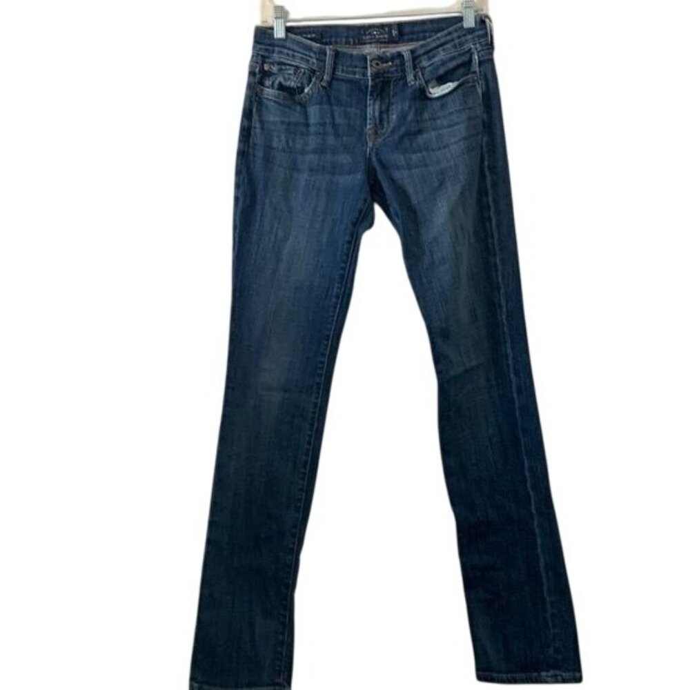 Lucky Brand Sweetn Straight Womens Jeans Size 0/25 Medium Wash Denim